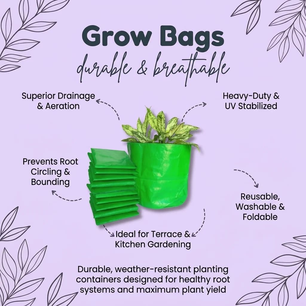 HDPE grow bag for terrace gardening in Vasai Virar
